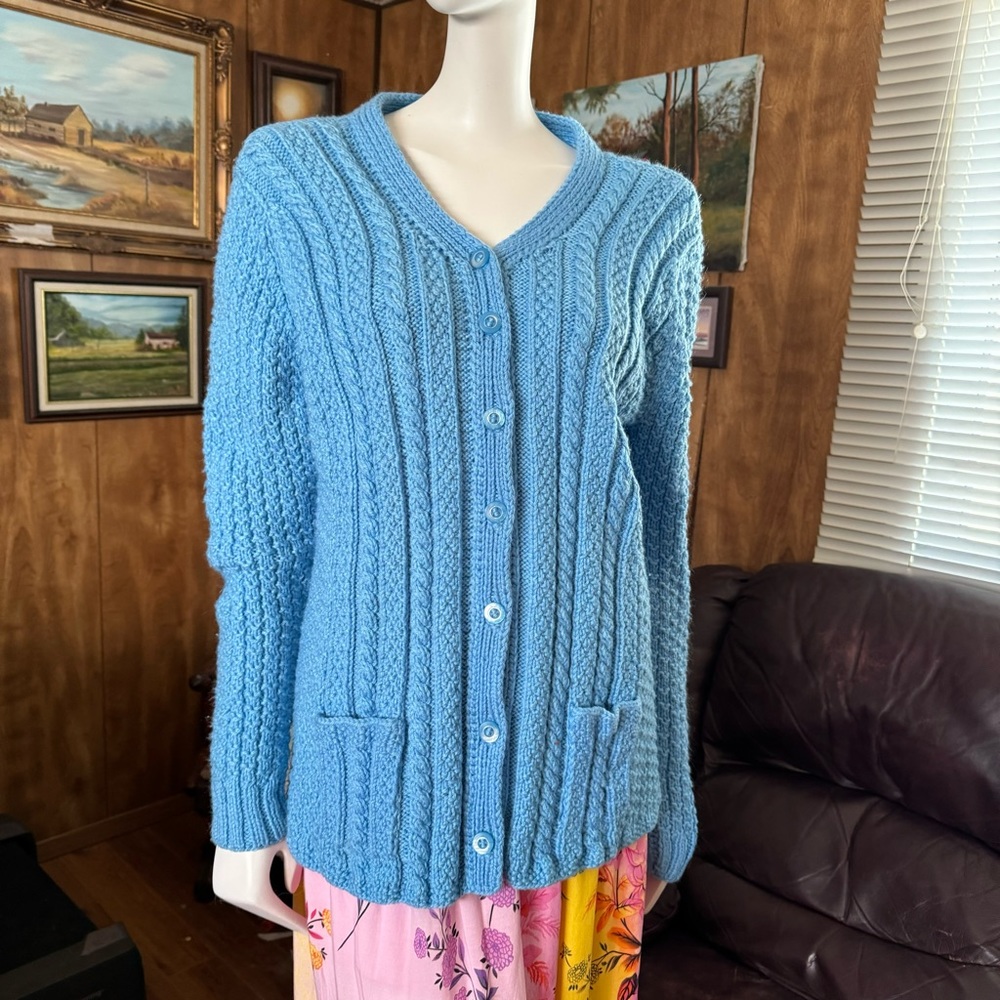 Handmade Knit Cottagecore Vintage Boho Sweater